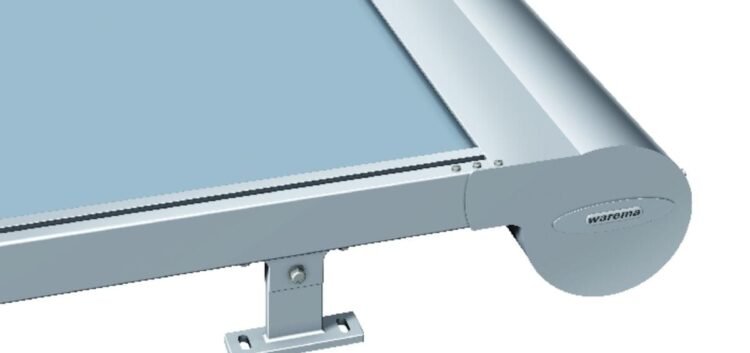 WAREMA W20 ronde kast en geleider detail